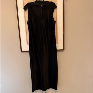 Theory Black Sleeveless Dress